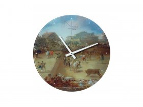 Часы интерьерные NT525 GOYA в Югорёноке - yugoryonok.mebel-nsk.ru | фото