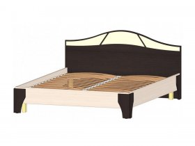 Кровать двуспальная 1,6 м Верона (Линаура) в Югорёноке - yugoryonok.mebel-nsk.ru | фото