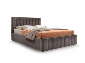 Кровать мягкая 1,6 Вена стандарт, вар.3 в Югорёноке - yugoryonok.mebel-nsk.ru | фото