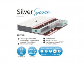 Матрас Silver Seven в Югорёноке - yugoryonok.mebel-nsk.ru | фото
