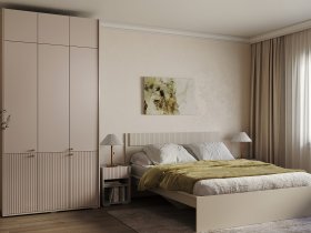 Модульная спальня Орма (МДФ) в Югорёноке - yugoryonok.mebel-nsk.ru | фото