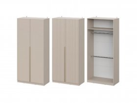 Шкаф ШК-100 Эккервуд (меланж) в Югорёноке - yugoryonok.mebel-nsk.ru | фото