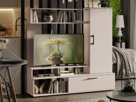 Стенка «Сиена» (кашемир) в Югорёноке - yugoryonok.mebel-nsk.ru | фото