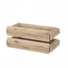 Ящик (комплект из 2 штук) Брауни (дуб делано) в Югорёноке - yugoryonok.mebel-nsk.ru | фото